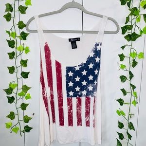 Miss Chievous American Flag Tank Top